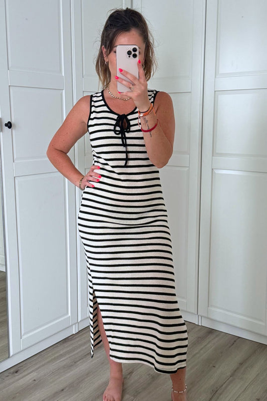 Maxikleid - Rivera Chic - Mit Schlitz