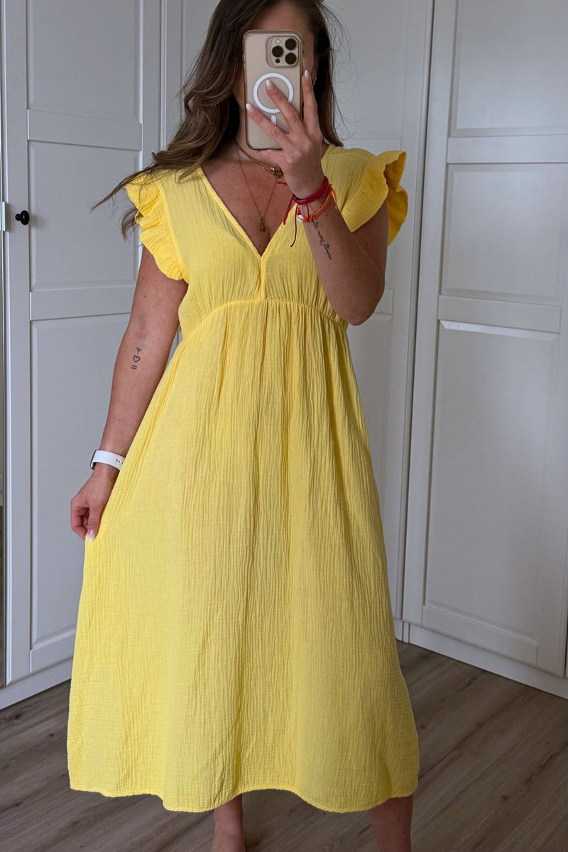 Yellow Dream Maxikleid