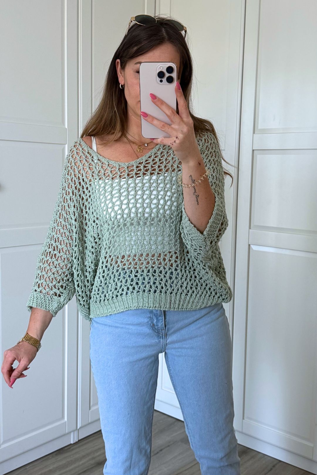 Pullover - Boho Breeze - Grün
