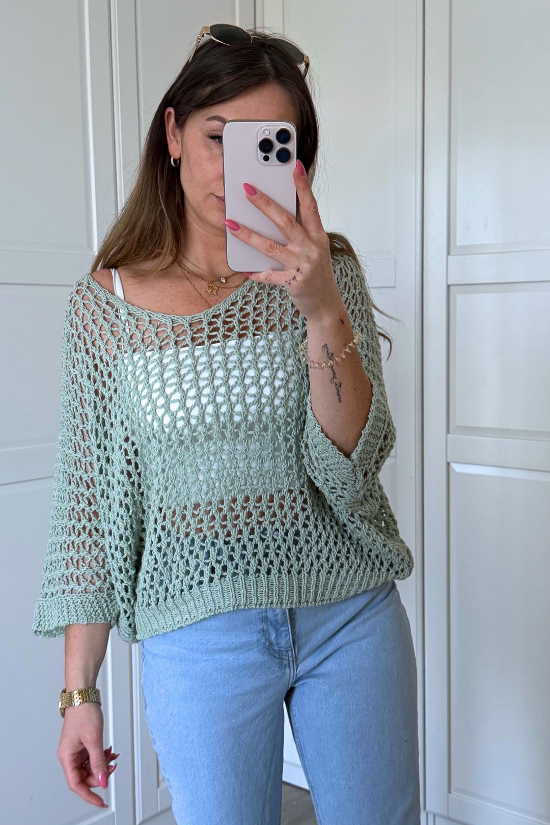 Pullover - Boho Breeze - Grün