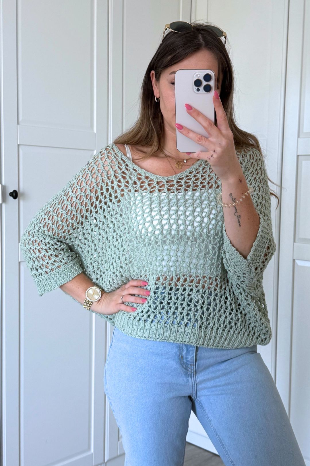 Pullover - Boho Breeze - Grün