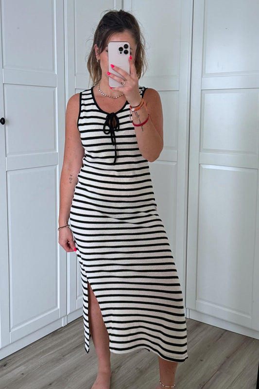 Maxikleid - Rivera Chic - Mit Schlitz