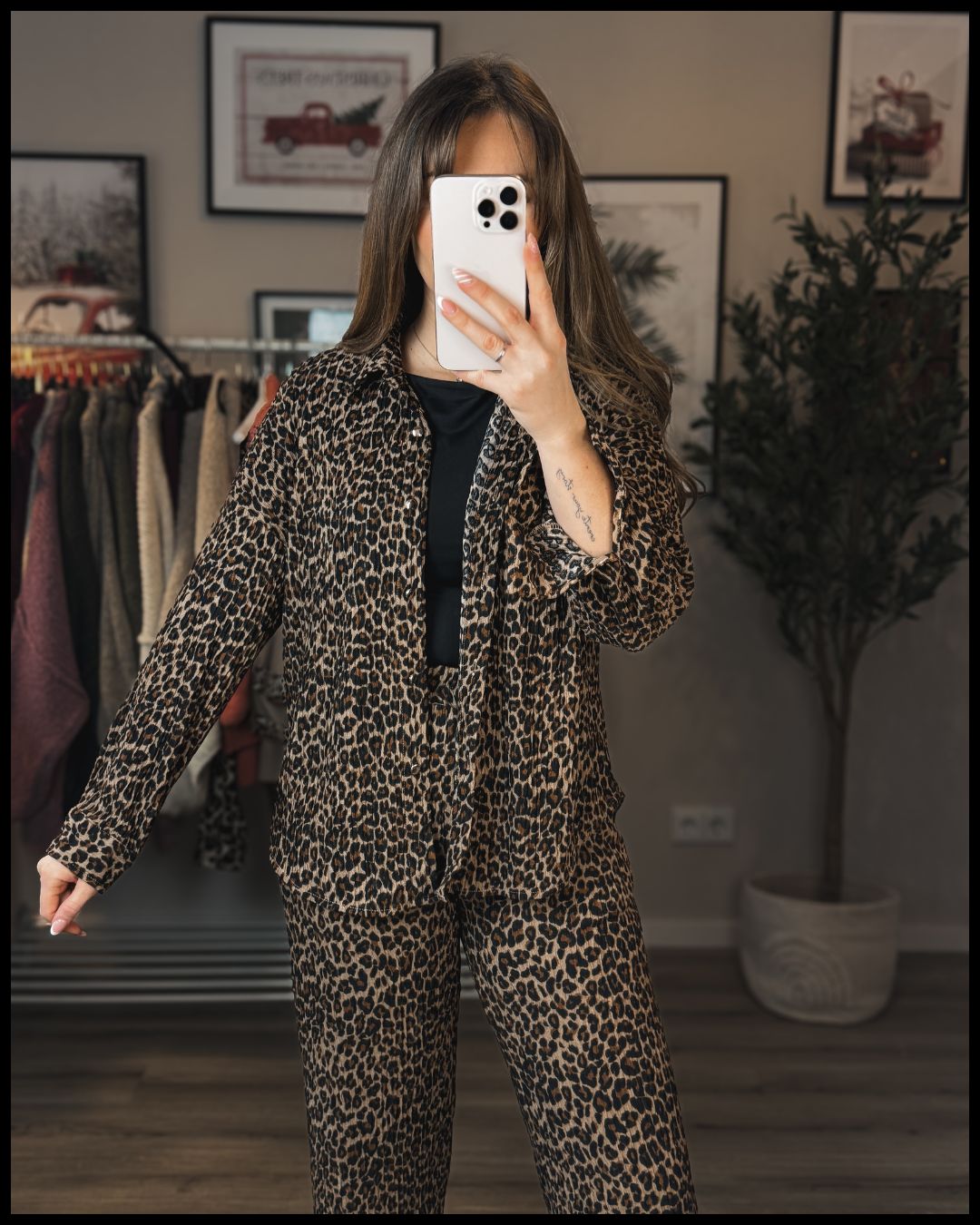 Zweiteiler - Set aus Hose & Hemd - Verschiedene Farben