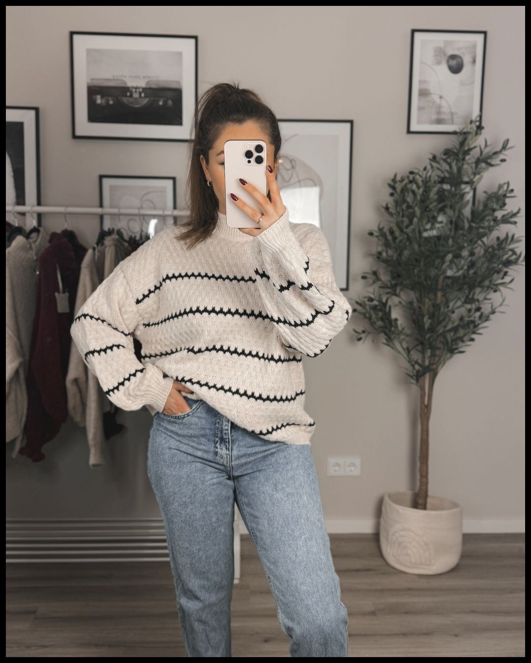 GESTREIFTER PULLOVER | Verschiedene Farben