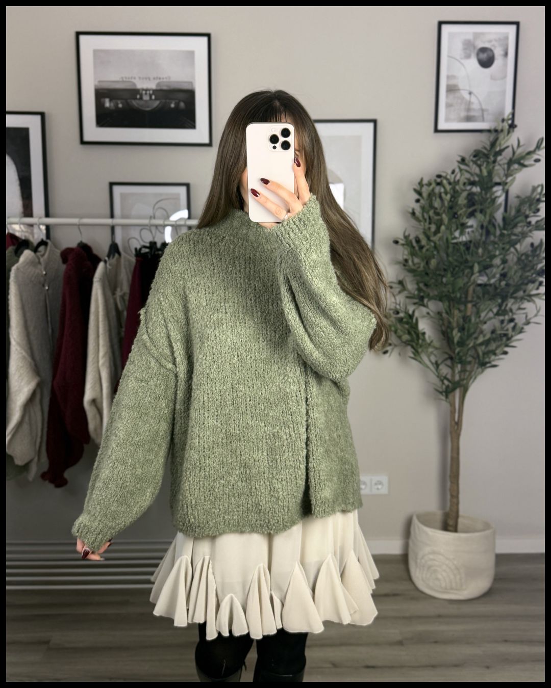 Pullover - Oversized Teddy - Verschiedene Farben