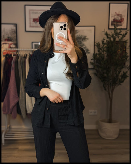 Zweiteiler - Set aus Hose & Hemd - Verschiedene Farben