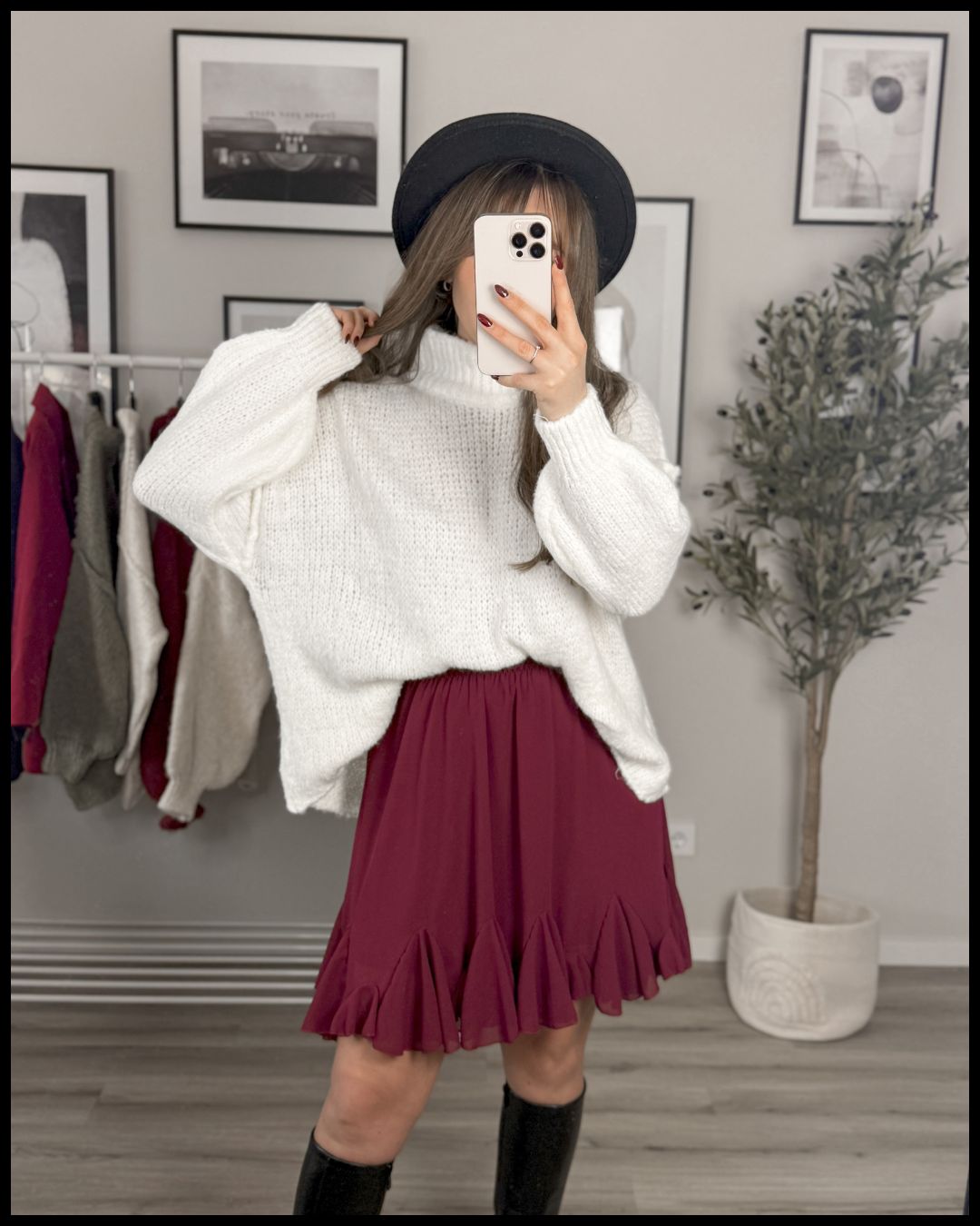 LÄSSIGER KURZER OVERSIZED PULLOVER | Verschiedene Farben