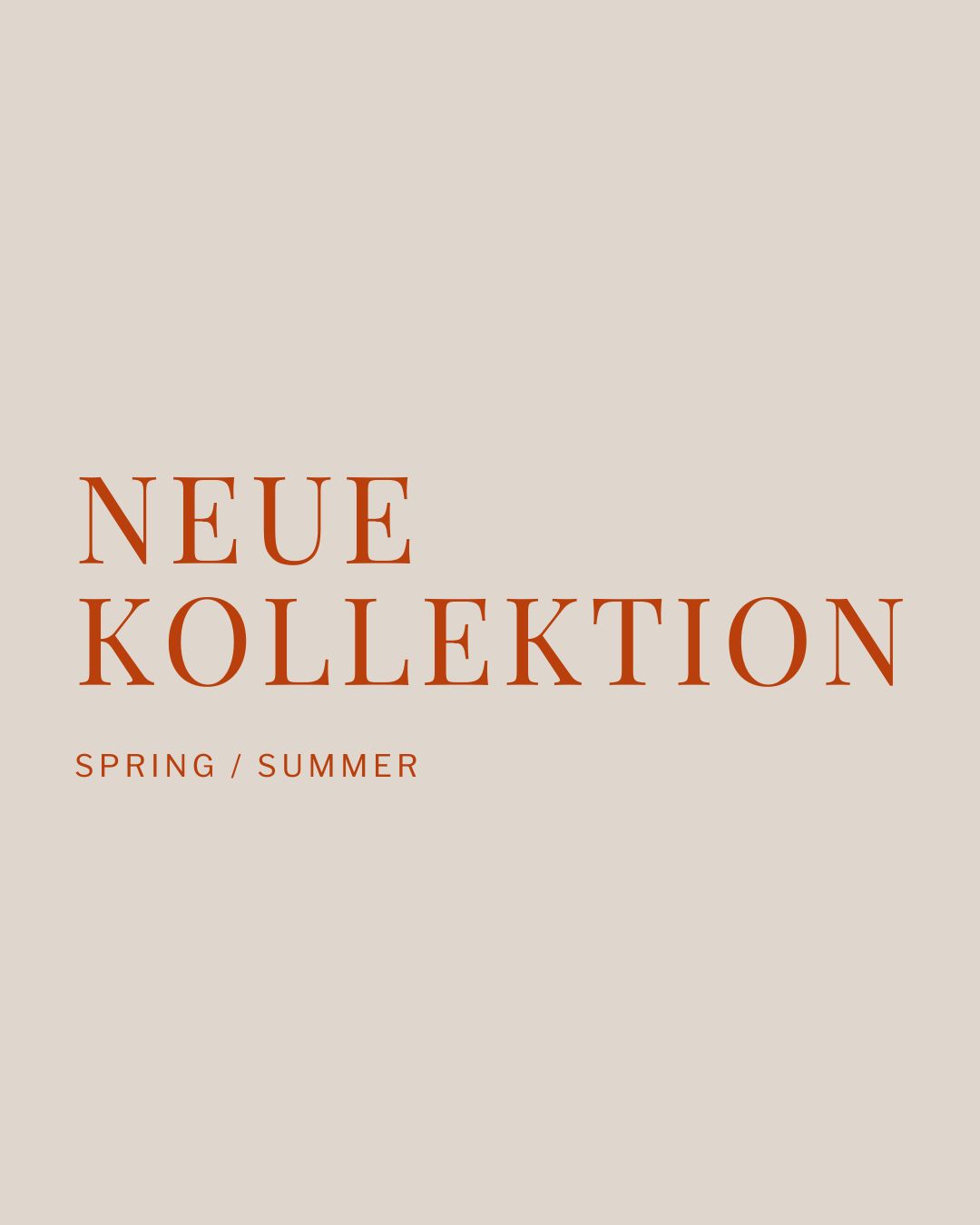 SPRING / SUMMER