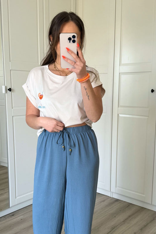 APEROL LOVER T-SHIRT in Creme