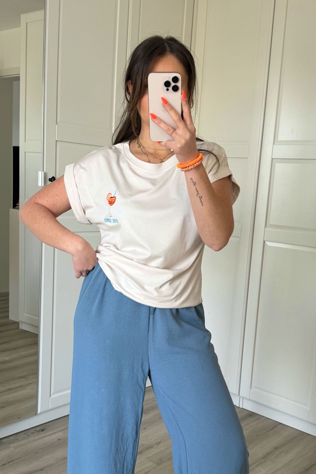 T- Shirt - Aperol Lover - Creme