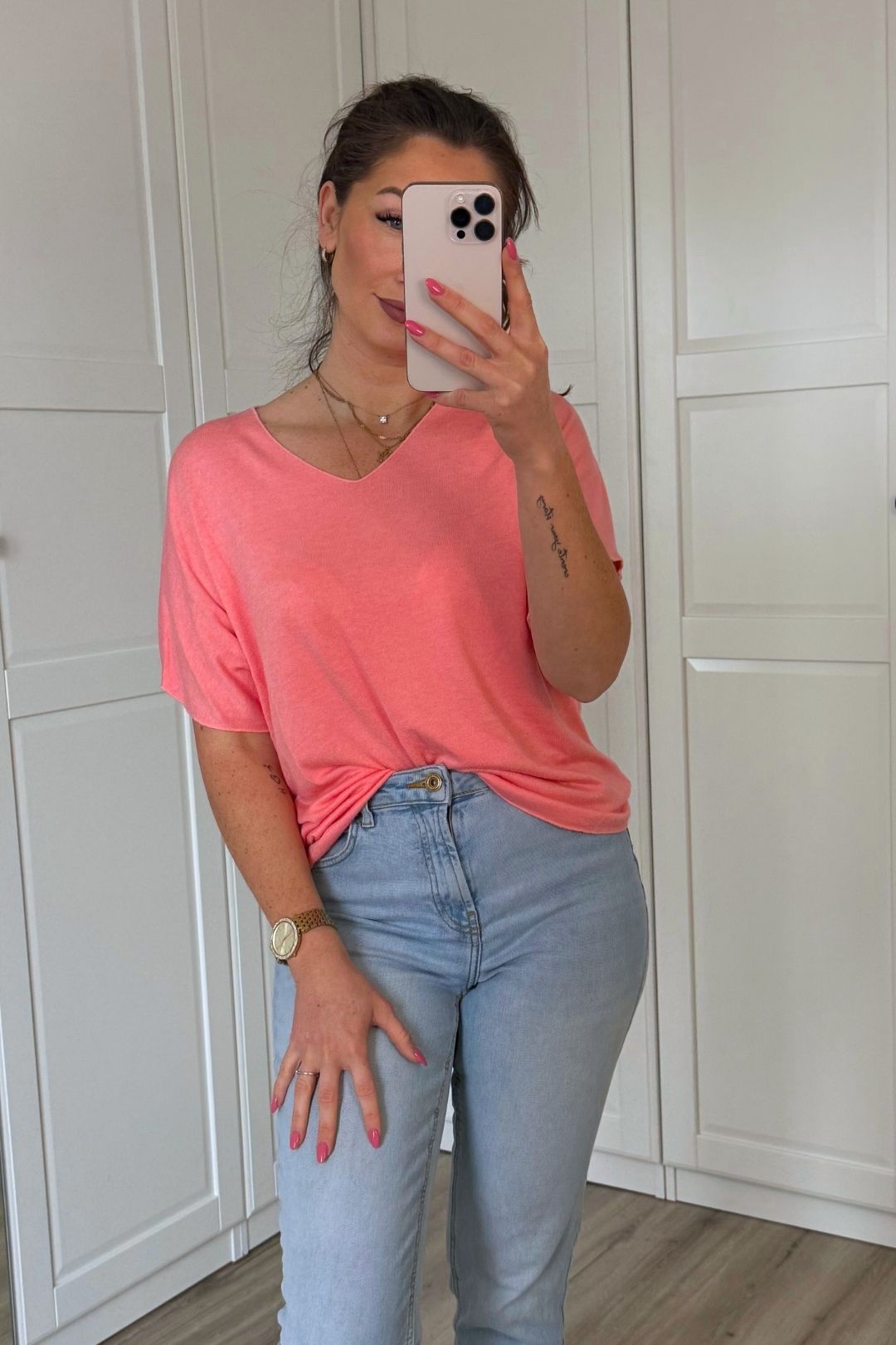 T- Shirt - Casual Chic - Rosa