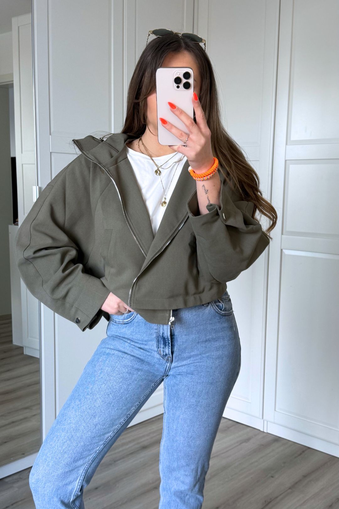 CROPPED BIKER JACKE „URBAN EDGE“