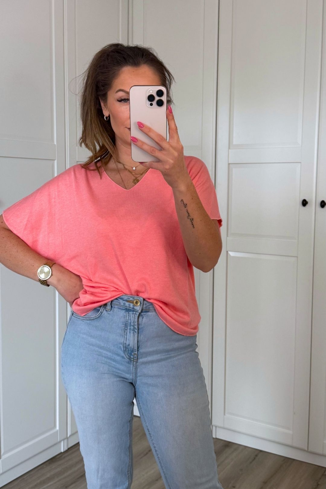 T- Shirt - Casual Chic - Rosa