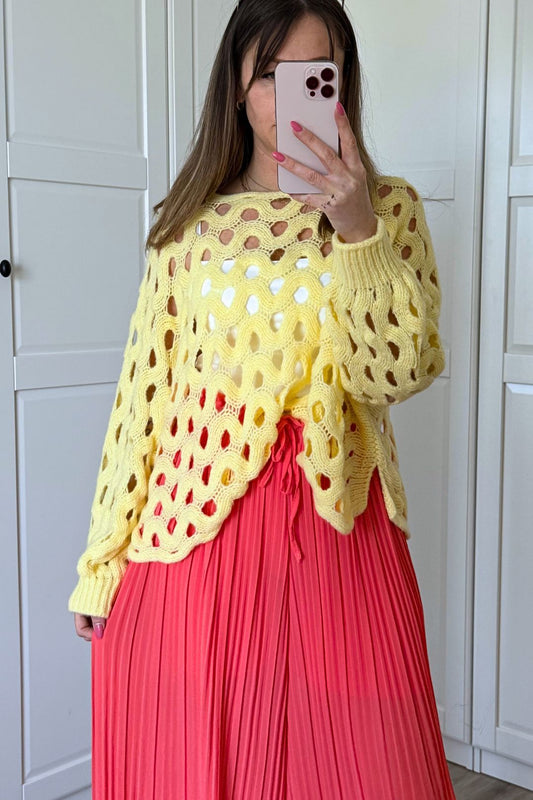 STRICKPULLOVER "SUNNY WAVES"