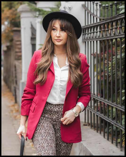 BLAZER MIT LEICHTEN SCHULTERPOLSTERN | Verschiedene Farben