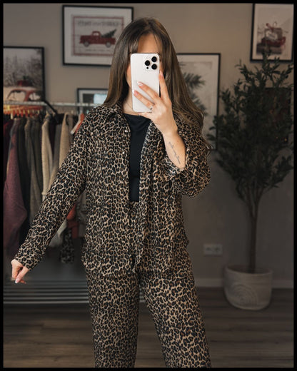 Zweiteiler - Set aus Hose & Hemd - Verschiedene Farben