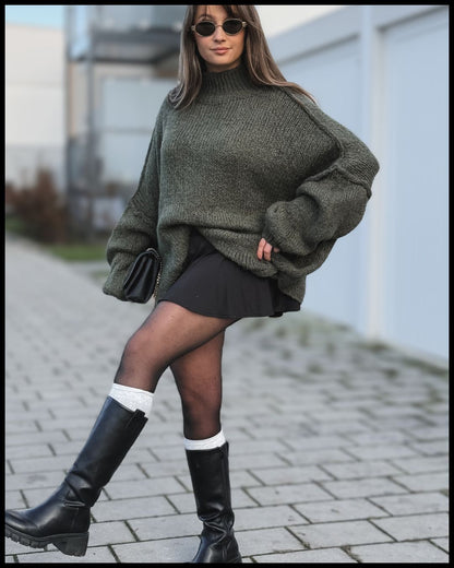 LANGER OVERSIZED PULLOVER | Verschiedene Farben